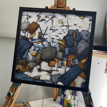 Load image into Gallery viewer, Hús við Hafið, Houses and Ocean