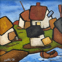 Load image into Gallery viewer, By the Sea, Sjávarþorp