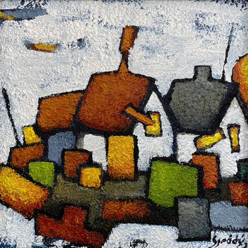 Þorp í Litum, Village in Colors