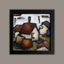 Load image into Gallery viewer, Geometric Harmony in Earth Tones