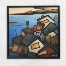 Load image into Gallery viewer, By the Blue Bay, Við Bláa Flóann
